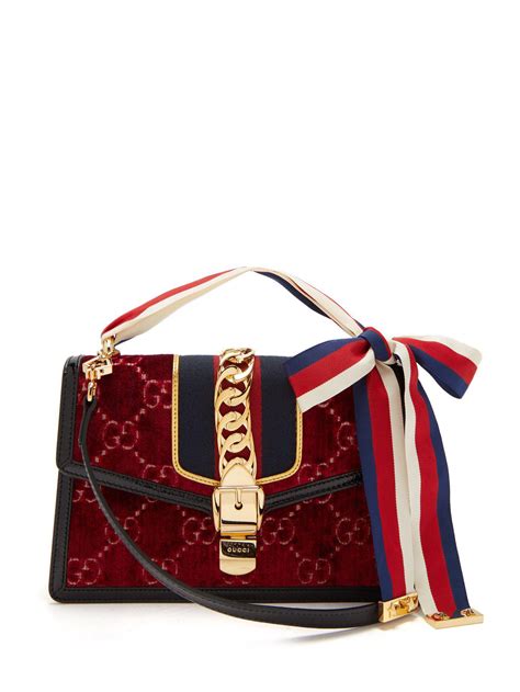 gucci burgundy velvet mini bag|gucci small denim bag.